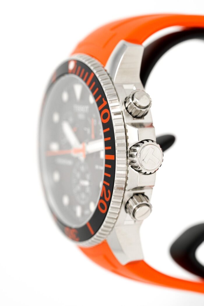Tissot Chronograph Watch SEASTAR 1000 Orange - T120.417.17.051.01 - Image 9